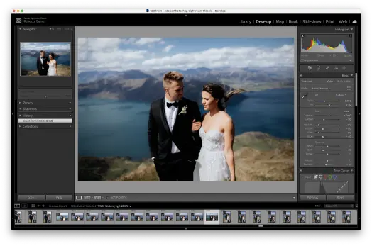 Your images are edited and show in Lightroom in minutes.